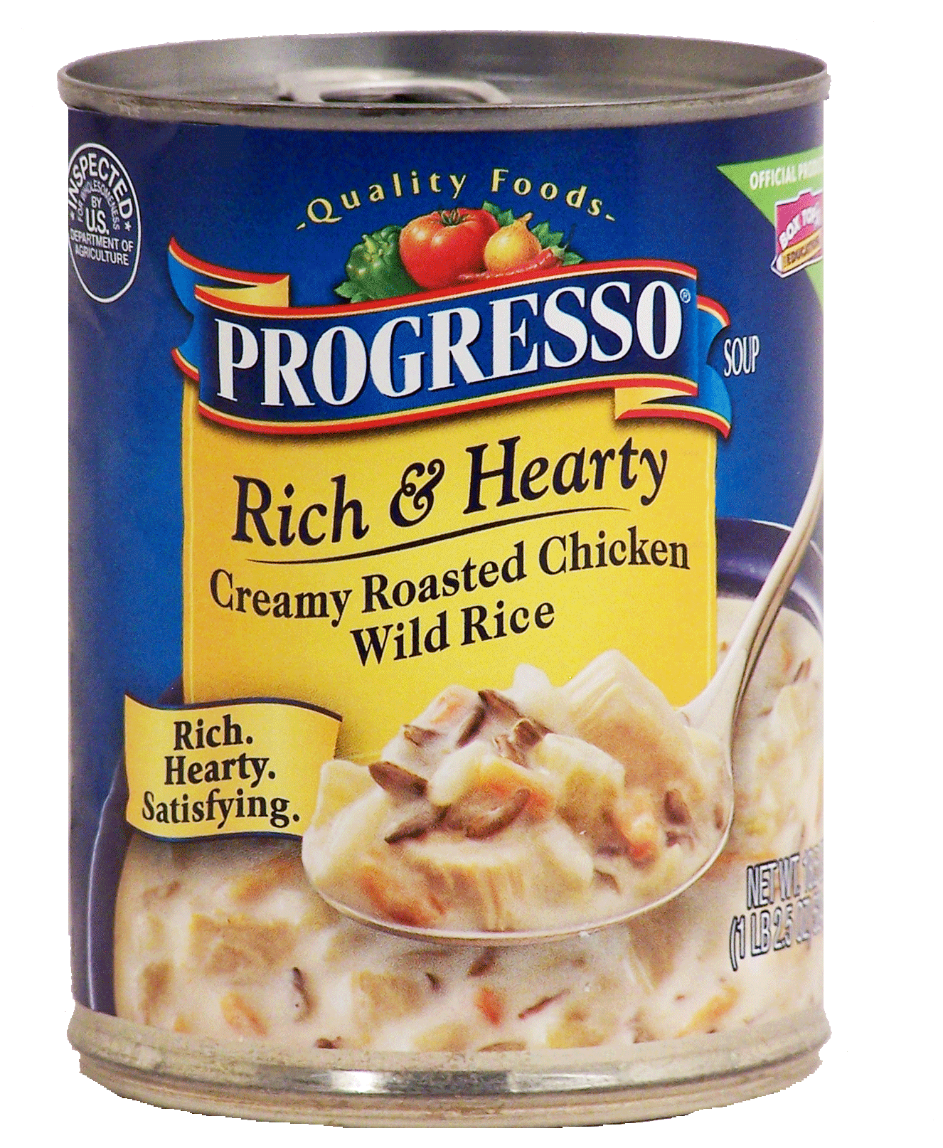 Progresso Rich & Hearty creamy roasted chicken wild rice soup Full-Size Picture